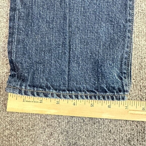J.Crew 770 Jeans 31 x 28 Blue Straight Fit 100% Cotton - Picture 6 of 9